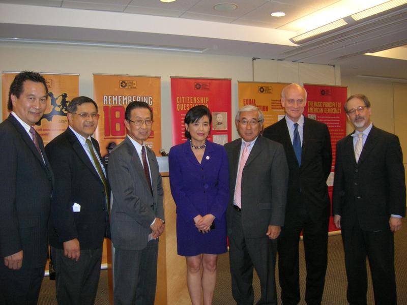 Rep. Judy Chu and 1882 Project Steering Committee