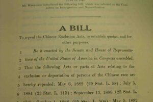 House GOP: We Remember the Repeal of the Chinese Exclusion Laws