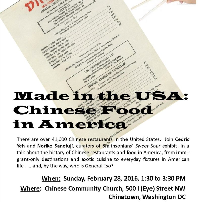 Talk Story — Made in the USA : Chinese Food in America