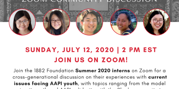 Talk Story Review: Asian America Rising with 1882 Summer 2020 Interns