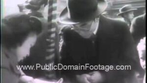 Chinese Americans rally for war bond sales newsreel archival footage