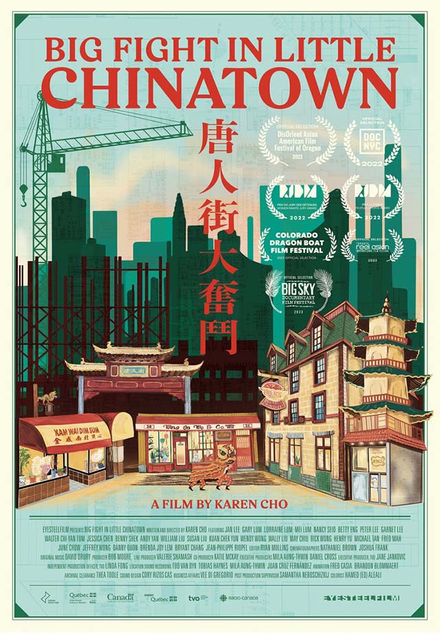 Big Fight in Little Chinatown Poster