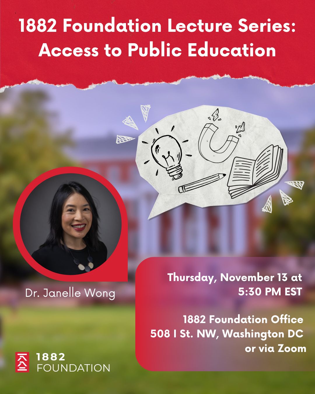1882 Lecture Series: Access to Public Education 1882 Lecture Series: Access to Public Education